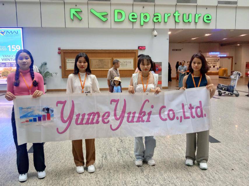 yumeyuki student go to japan as training visa.